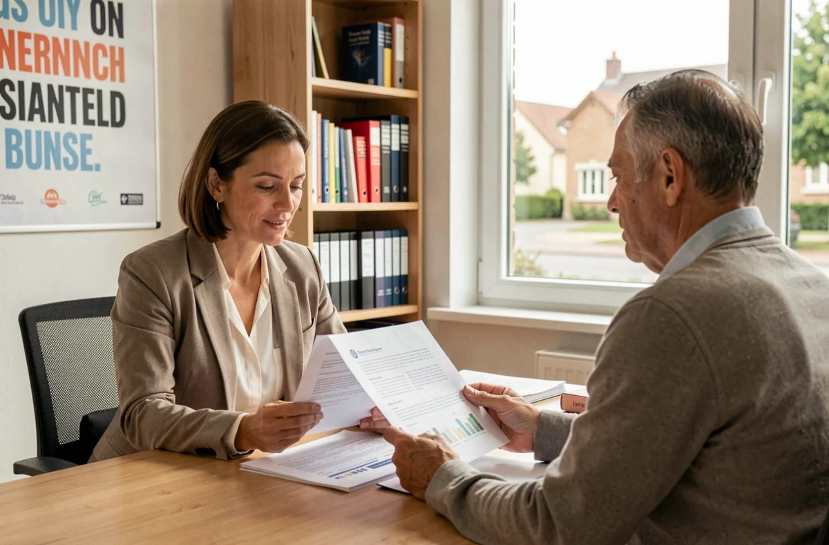 Conseillère en bilan de compétences avec un client chez CAP Formation Conseil à Guilherand-Granges